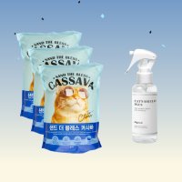 샌드더블레스 카사바 3봉 21L+캣츠쉴드 플러스 100ml