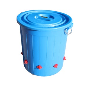 신형 수평 닙플 물통 55리터-병아리 닭 물통 자동 급수기
