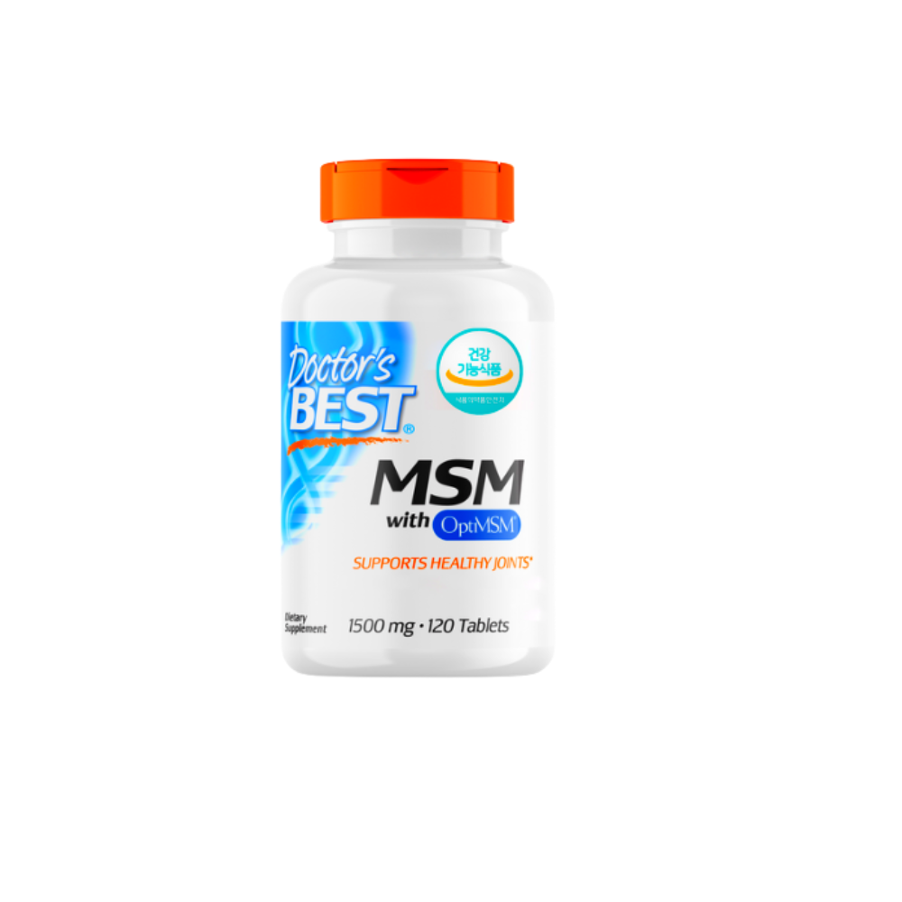 닥터스베스트 <b>MSM</b> 엠에스엠 120정 1박스