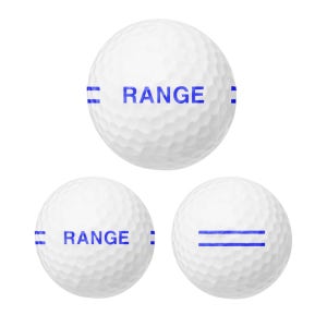 [새상품]국내생산 레인지볼 300개 파랑로고 2피스 연습용 골프공 골프존 스크린 인도어 연습장