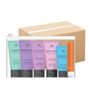 엘지생활건강 미니스 여행용세트 6종X14개입(1박스) 샴푸 컨디셔너 바디워시 치약 칫솔