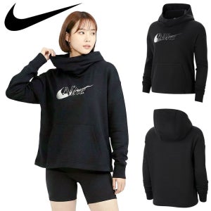 [창고정리] 나이키 아이콘 클래쉬 퍼널넥 여자 후드 티셔츠 CU6491-010