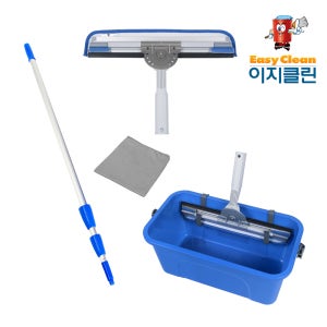 웨그테일 스퀴지 신형 하이플라이어 35cm 유리창닦이 12리터 세트 아파트유리창문청소도구