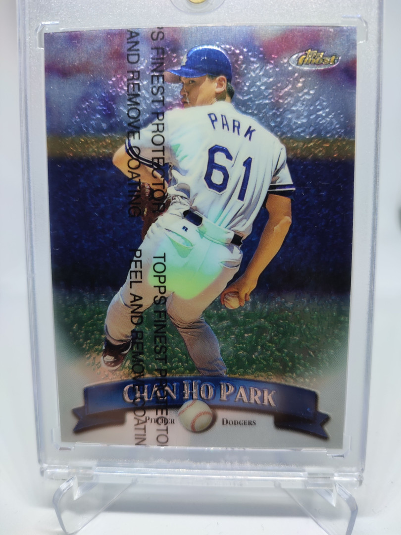1998 Topps Finest 146번 박찬호 Chan-Ho Park 야구 MLB 카드