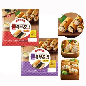동원 롤 유부초밥 (고소+새콤) 2개 외 4종