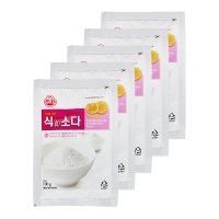 오뚜기 식소다 100g 5개 홈베이킹 달고나 쿠킹소다 베이킹소다