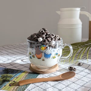 미피 얌얌 시리얼볼 요거트볼 내열유리 디저트