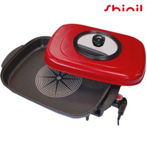 신일 국산 대형 사각잔치팬 대용량 전기후라이팬 프라이팬 전기팬 SPP-HS6100