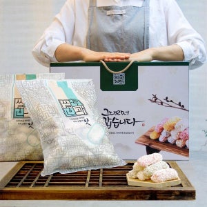 유과 선물세트 궁중한과G (1kg) 명절선물 행사 거래처 부모님 어르신