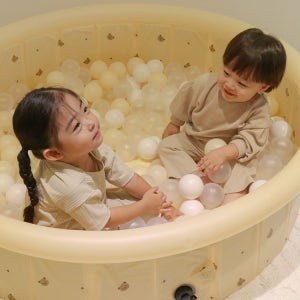 국민템 라비베베 안전가드 플레이매트 아기 유아 어린이 수영장 볼풀장 촉감놀이