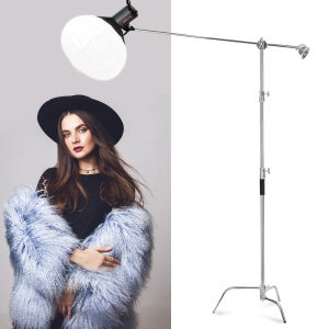 유튜브 촬영 카메라 장비 지속광 조명 c스탠드 젬볼 소프트박스 썬빔 80w