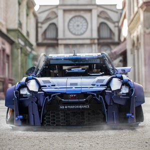 닛산GTR 중국 레고 호환 블록 자동차