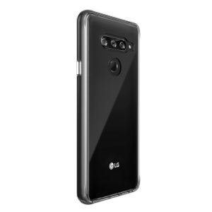 변색방지 젤리 케이스 투명,  LG V40