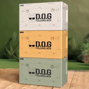 도그독 캠핑 폴딩박스 리빙 트렁크 정리함 접이식 테이블 용품