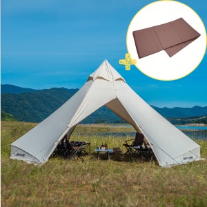 유니프레임 2폴 티피 패밀리 플러스 600 텐트 UF-800096