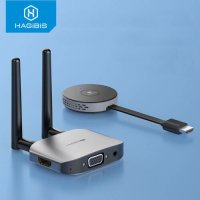 Hagibis hdmi 무선 송수신기 전송기 익스텐더 회의 수업