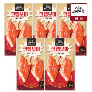 고래사 크랩모아 맛살 게살 140g 5봉