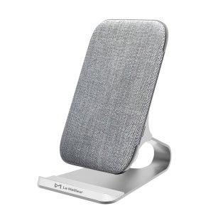 르메이어 무선 충전기 듀얼 코일 20W 초고속 스탠드 거치대 그레이