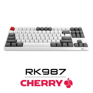 로얄클루지 RK987 게이밍 텐키리스키보드 레트로키보드 87키 기계식 핫스왑
