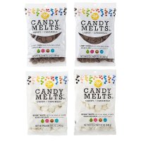 윌튼 캔디 멜츠 340g 2x2개 초콜릿 앤 바닐라 Wilton Light Cocoa and Bright White Candy Melts Candy