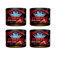 Blue Diamond Almonds XTREMES Carolina Reaper 블루 다이아몬드 익스트림 캐롤라이나 리퍼 매운 아몬드 170g 4통