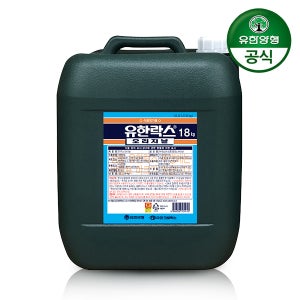 (유한양행) 유한락스 대용량 말통 오리지날 18kg 외 주방청소, 플러스세제