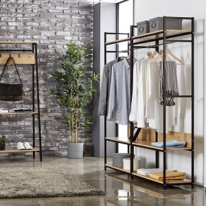 레단 철제 스탠드행거 조립식옷장 원룸 드레스룸 옷걸이행거