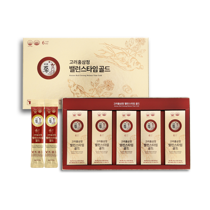 [풍년보감] 고려홍삼정 밸런스타임 골드 50포 선물세트(쇼핑백포함)
