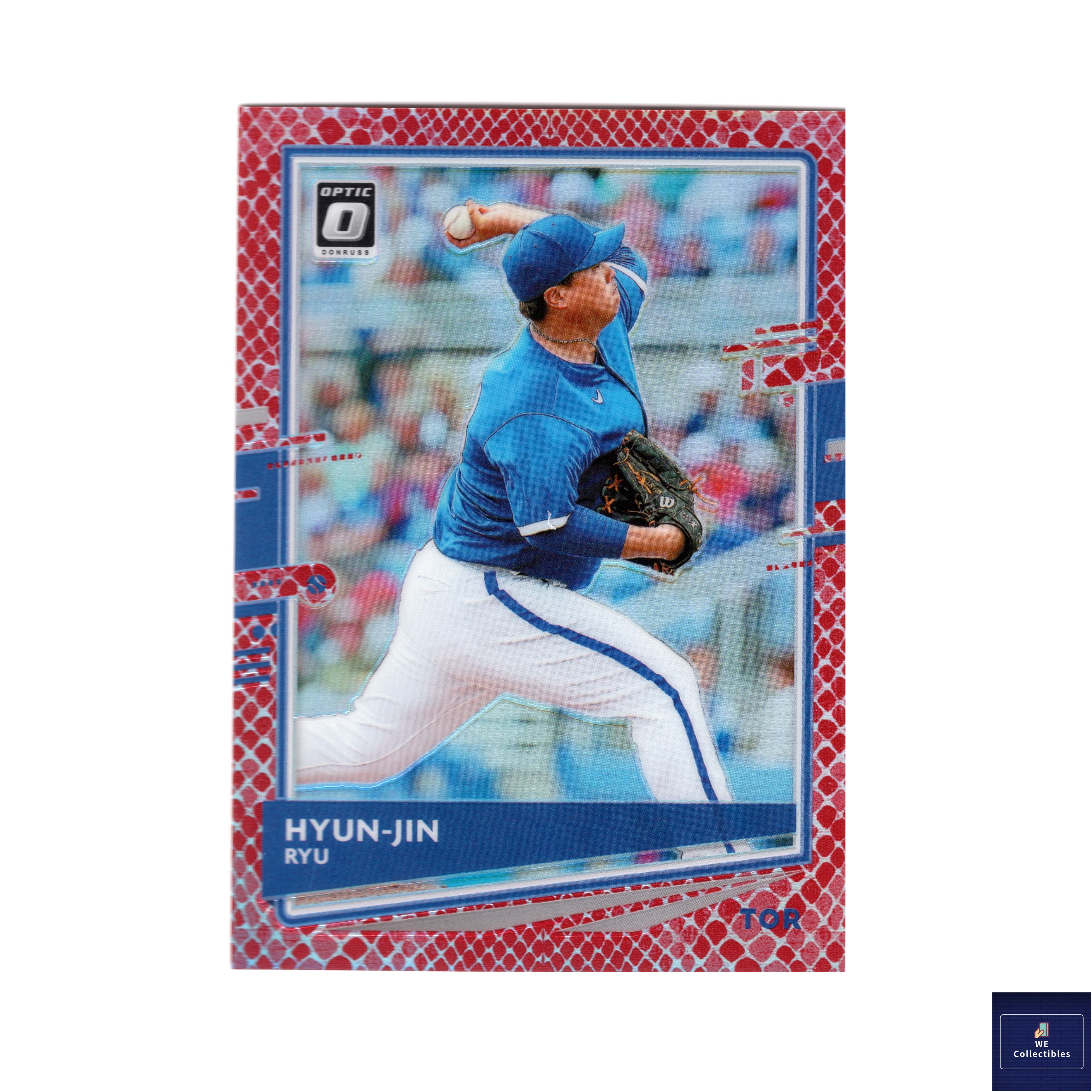 류현진 파니니 레드 드래곤 88장 한정 2020 Panini 야구카드 한화 MLB 582