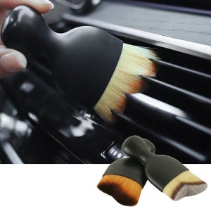 포레스 자동차 실내세차 브러쉬 차량용 미세 먼지제거 2개