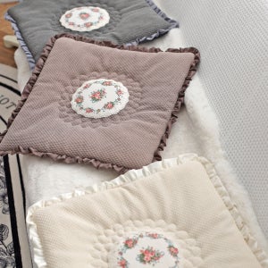 나나베딩 순면 자동차 의자 쇼파방석 마리앙