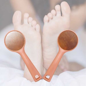 베베풋글라스 양면 발각질 제거기 발뒤꿈치 굳은살제거 풋파일 갈라짐 케어 발바닥 관리