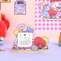 [BT21] 아크릴 스탠드 캘린더 [파티] - 2022 달력 BTS 방탄소년단 쿠키 치미 타타 슈키 알제이 망 코야