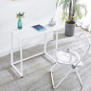 접이식 테이블 다용도 철제 사이드 폴딩 침대책상 1인용