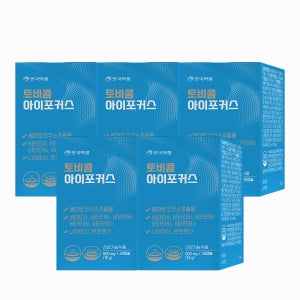 안국약품 토비콤 아이포커스 눈 피로 아스타잔틴 30캡슐, 5개