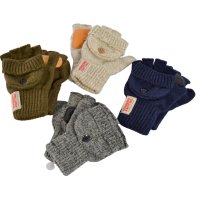 NEWBERRY KNITTING 뉴베리니팅 핑거리스 장갑 방한용품 손모아 스마트폰터치 울장갑