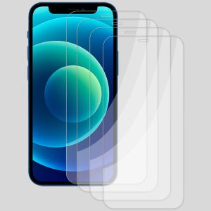 아이폰 12 Pro Max 디펜드 풀커버 강화유리 0.3mm 액정보호필름 4매 YSF-FBi12PM