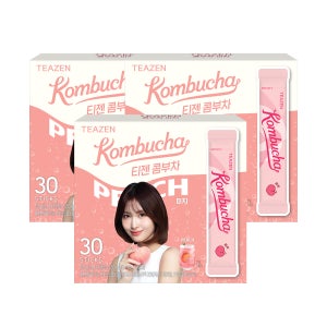 티젠 콤부차 피치 30스틱입X3박스