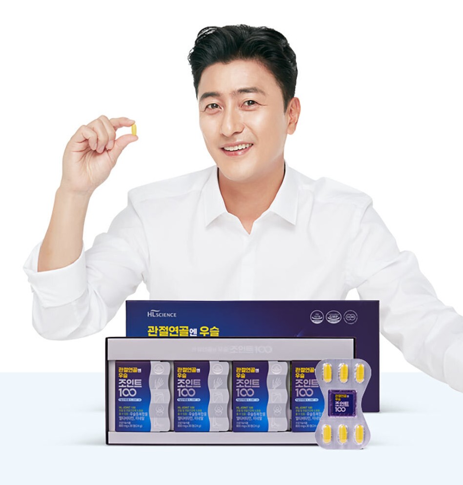 우슬관절약 관절 연골에좋은식품 안정환 <b>무릎</b>영양제 우슬조인트100 2개월분