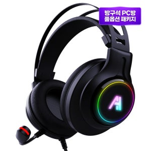 에이투 AG0501 가상 7.1 채널 진동 RGB 마이크 게이밍 헤드셋