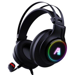 에이투 AG0501 가상 7.1 채널 진동 RGB 마이크 게이밍 헤드셋