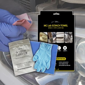 엠씨랩 Dr 1 스크레치 타올 차량용 제이큐 셀프 리무버 발수 코팅 광택 자동차