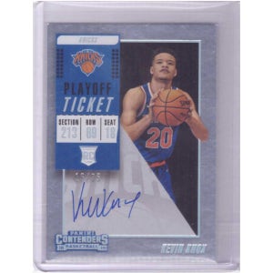 [Kevin Knox] 2018/19 Panini Contenders BASKETBALL Variation Playoff Ticket RC Auto /35