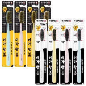 이가왕5열 항균칫솔 x 1개 (색상랜덤)