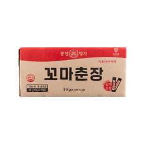 중찬명가 사자표 꼬마춘장 6g (500개입)