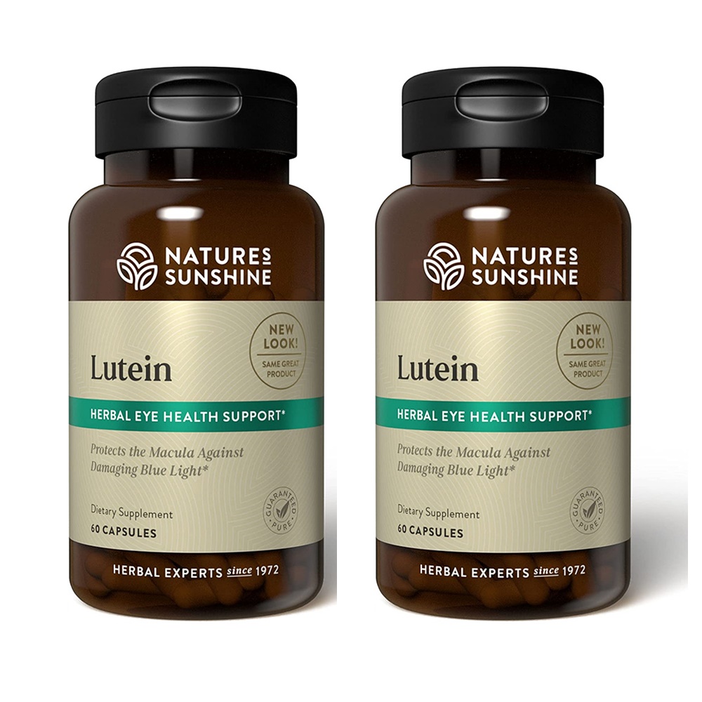 네이처스 선샤인 Nature’s Sunshine 루테인 Lutein 10mg 60정 2개