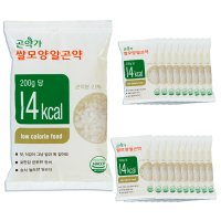 곤약쌀 곤약미 12kcal 200g x 20팩 쌀모양알곤약 곤약밥 칼로리낮은 식단관리