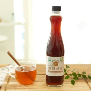 유기농 황매실 500ml 하동 황 매실 액기스 매실청 봄앤향 해밀농원