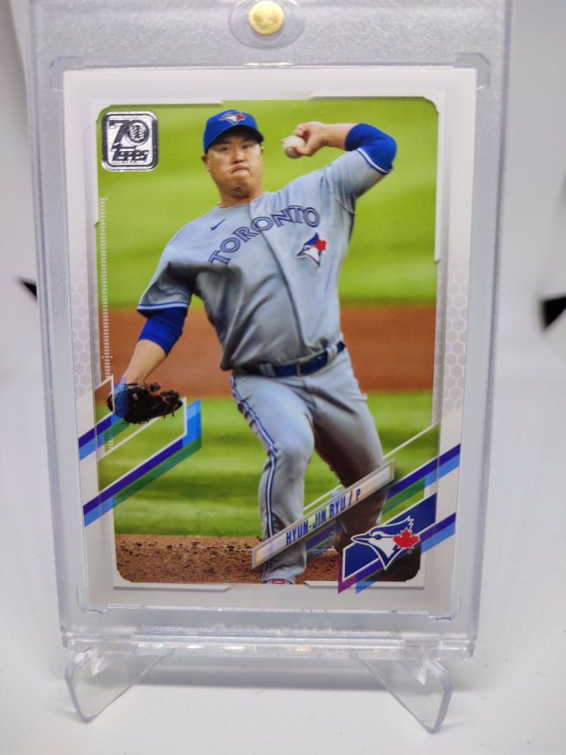 2021 Topps Series 2 Base 379번 류현진 Hyun-Jin 야구 MLB카드