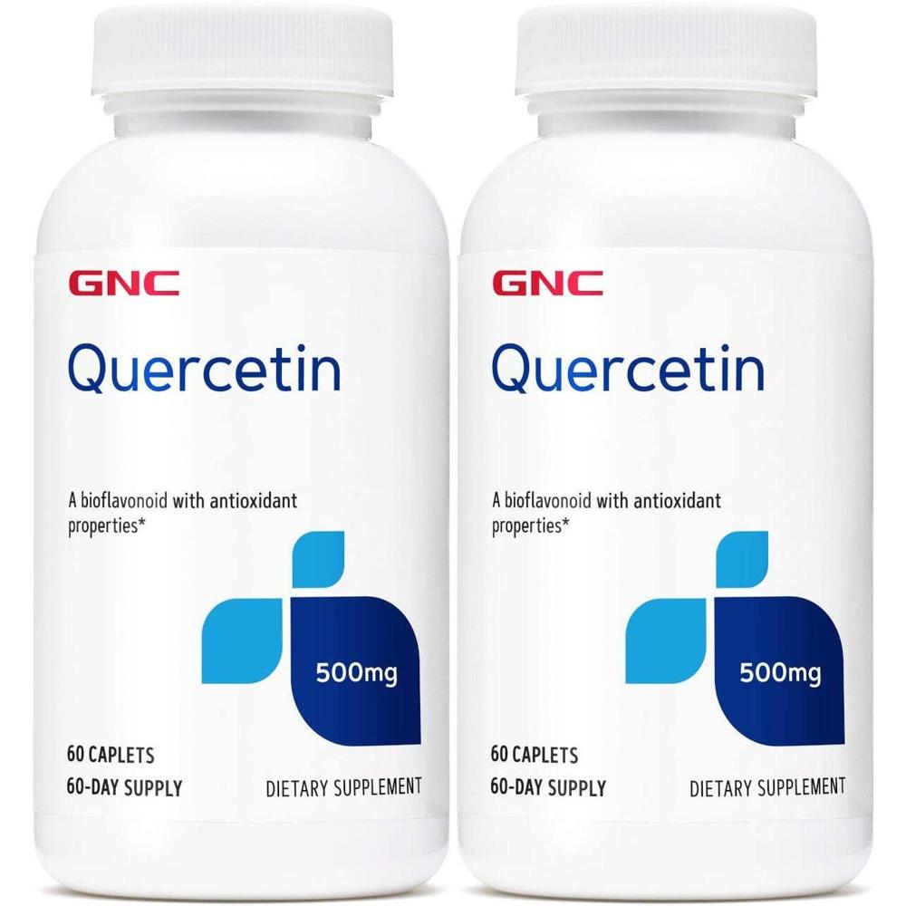GNC 지엔씨 퀘르세틴 500mg 60캡슐 2팩 - Quercetin